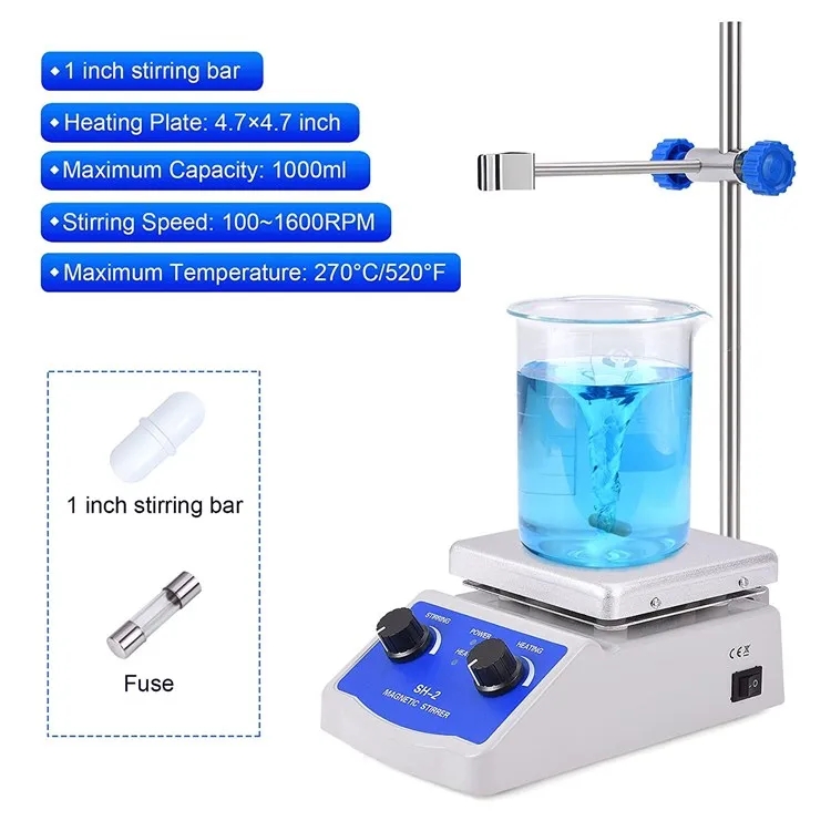 Exploring The Benefits And Uses of a Lab Magnetic Mixer Stirrer With Hot Plate