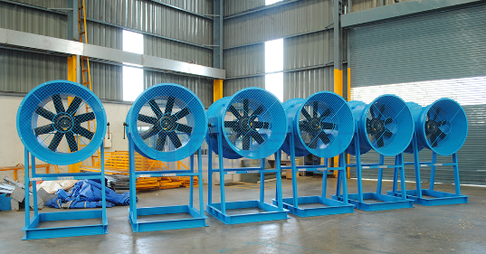 Axial fan design and its features