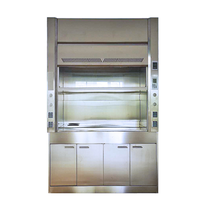 Ducted Lab Fume Hoods Stainless Steel Type