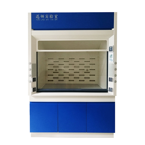 Ducted Lab Fume Hoods Galvanized Steel Type xunling
